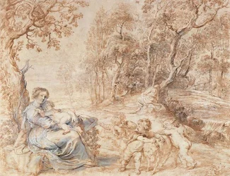 Rest on the Flight into Egypt